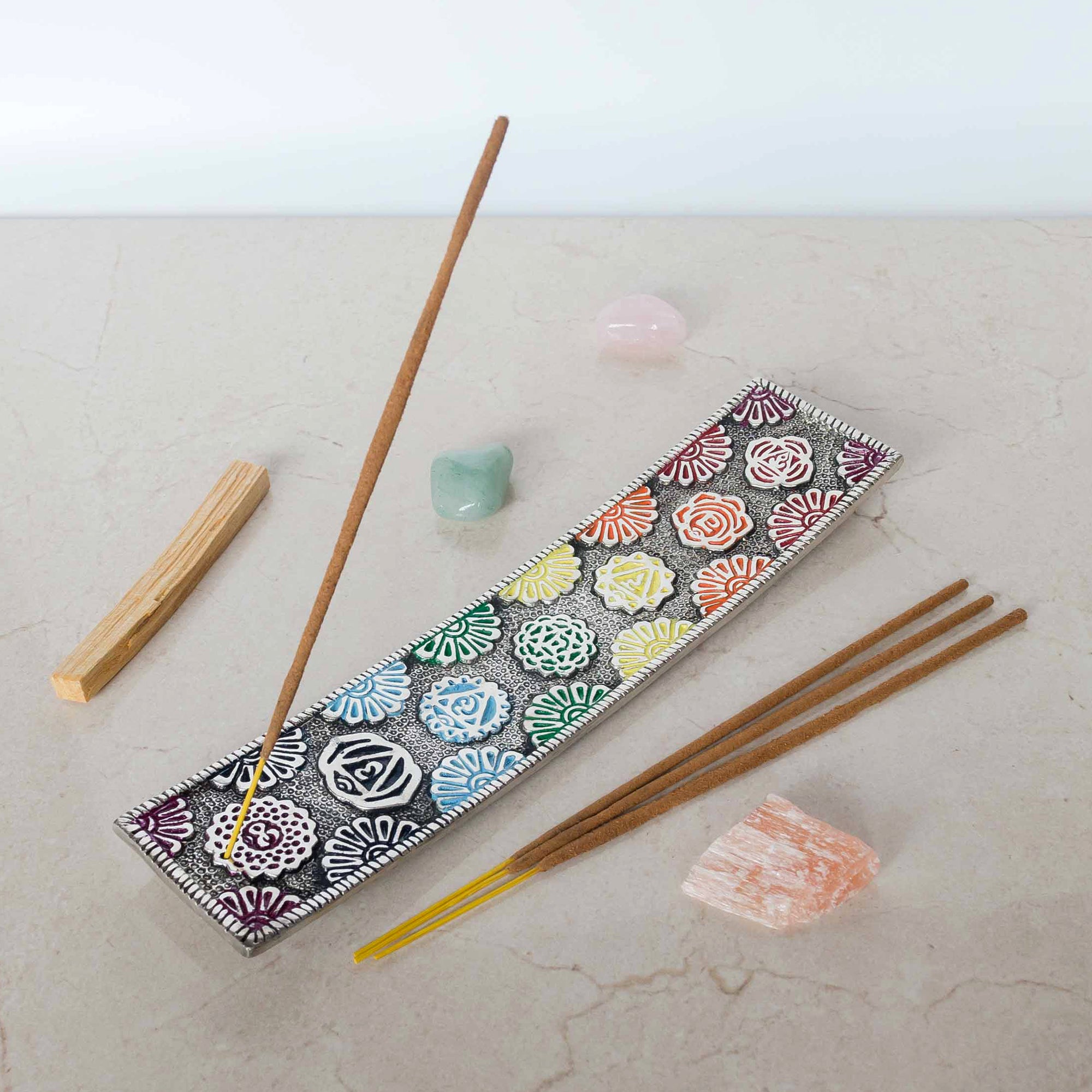 RAINBOW CHAKRA INCENSE HOLDER