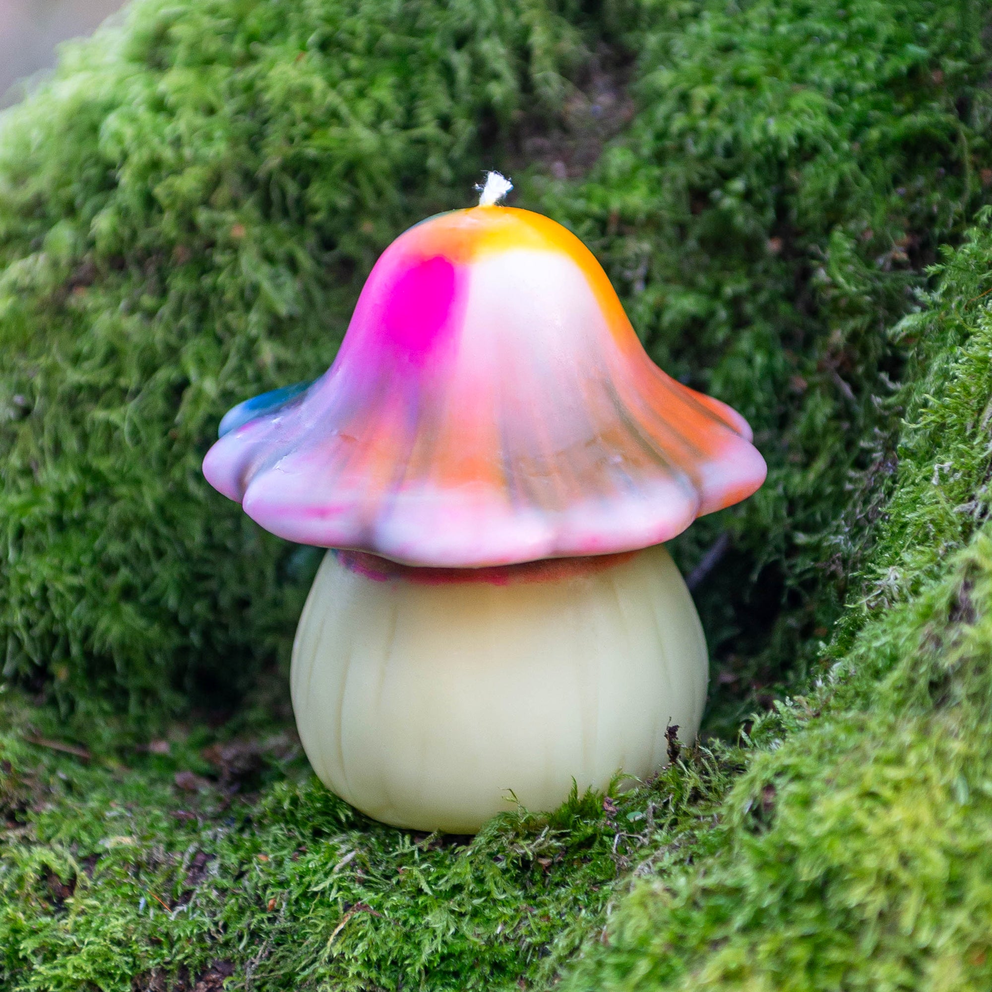 FLOWER MUSHROOM CANDLE