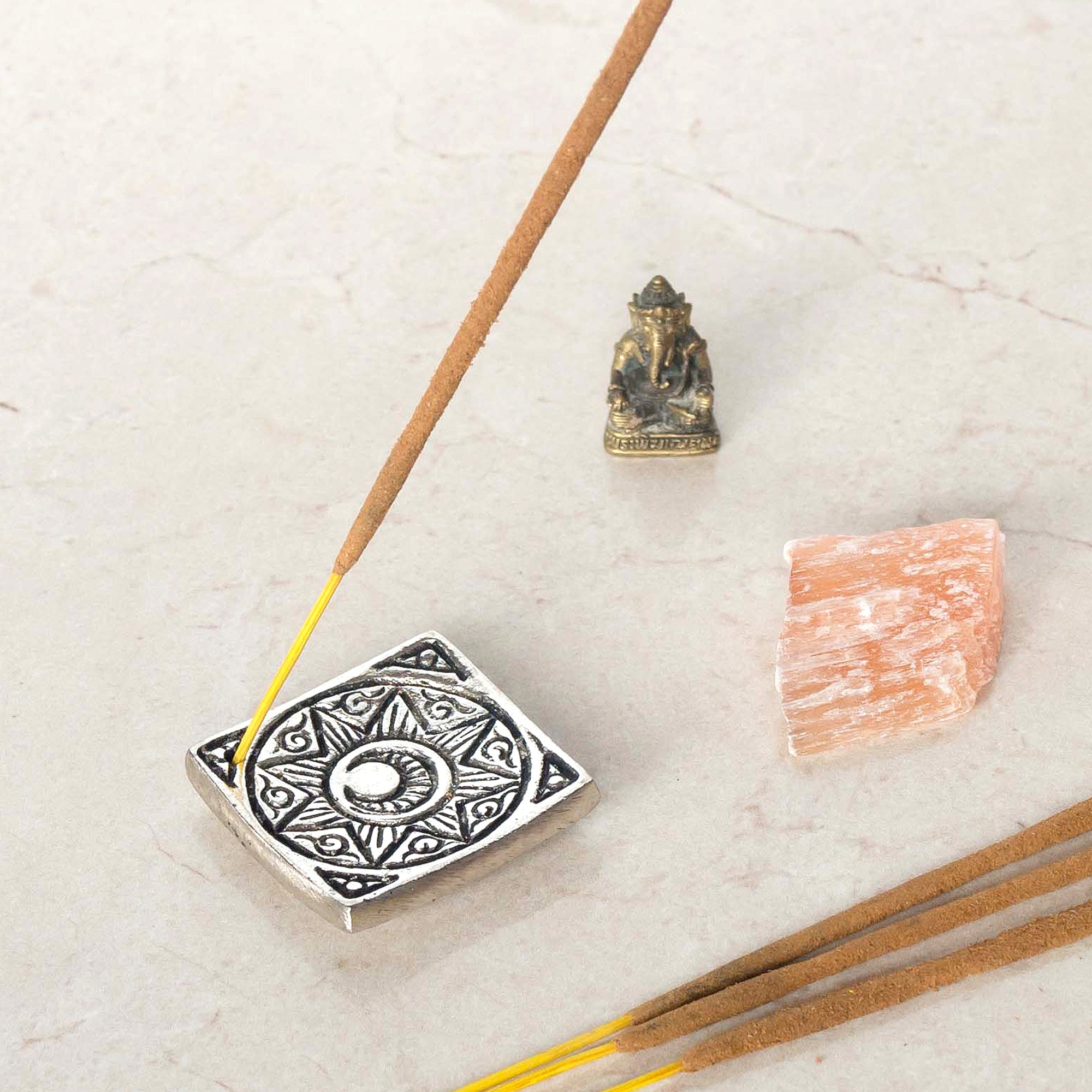 SUN AND MOON INCENSE HOLDER