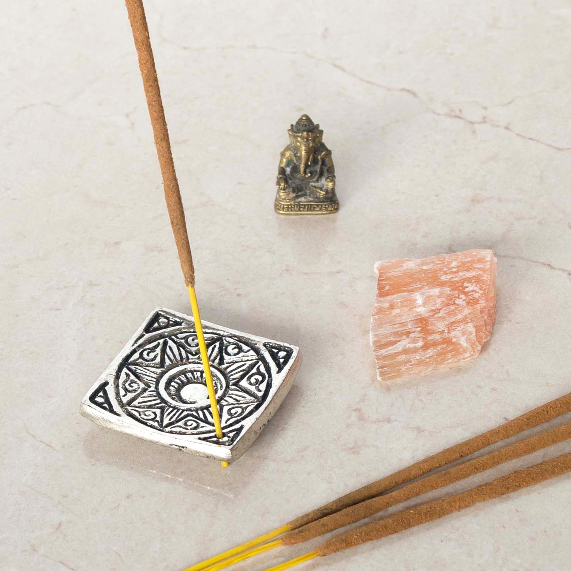 SUN AND MOON INCENSE HOLDER