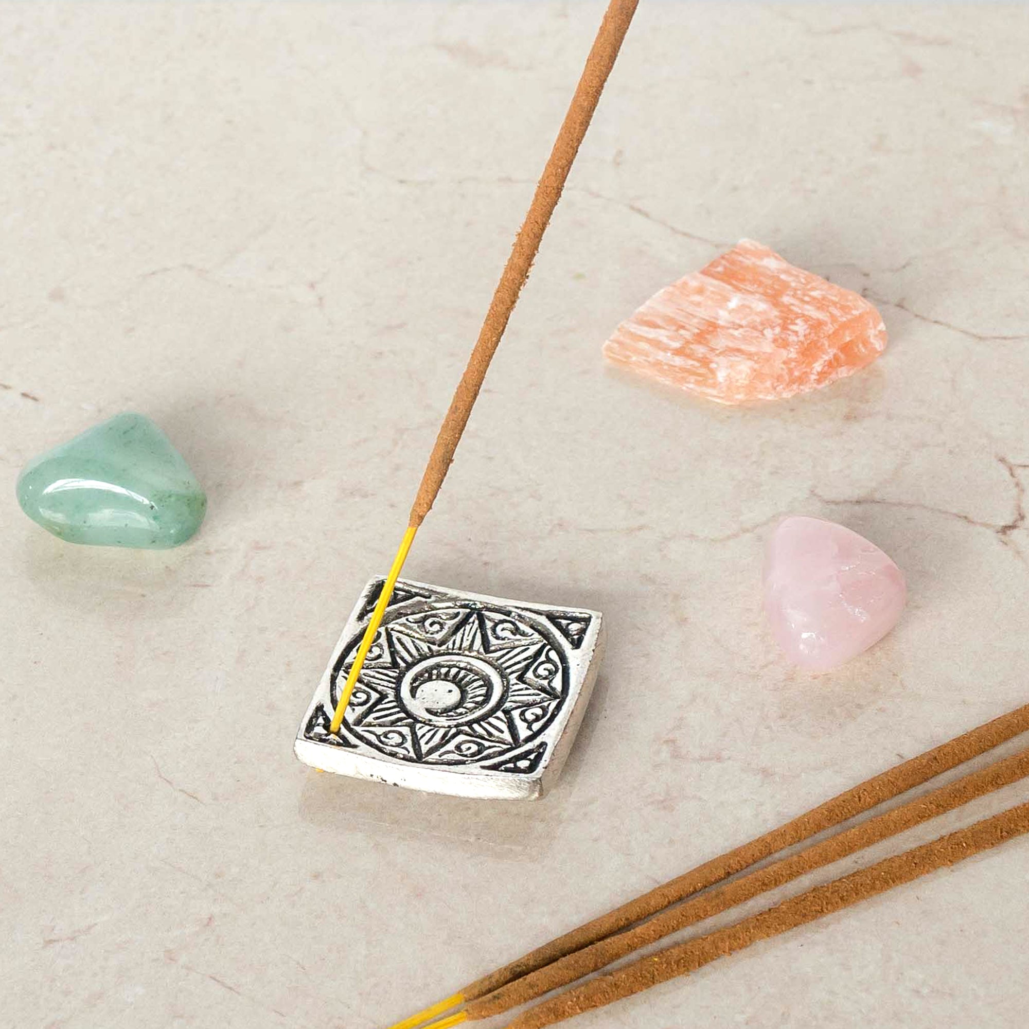 SUN AND MOON INCENSE HOLDER