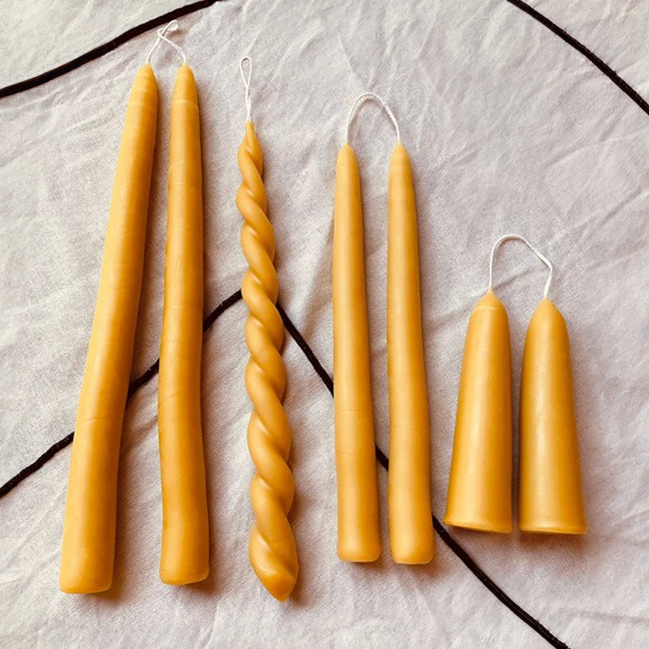 The Art of Beeswax Candle Making