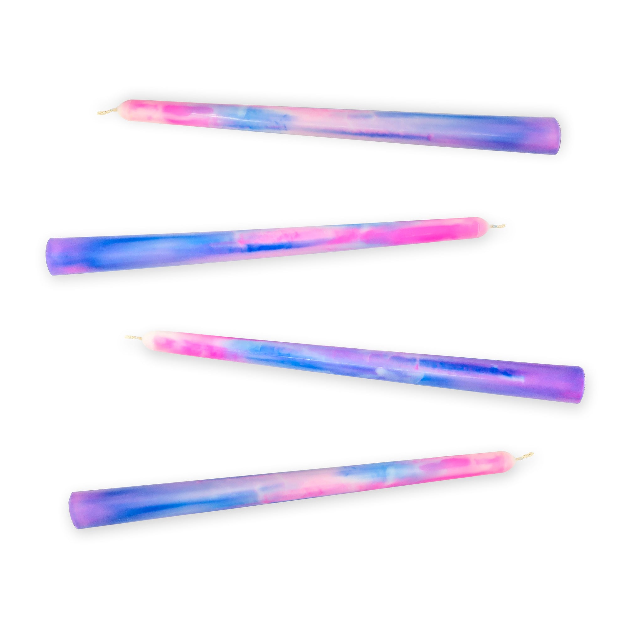 VIOLET SKIES MARBLE TAPERS