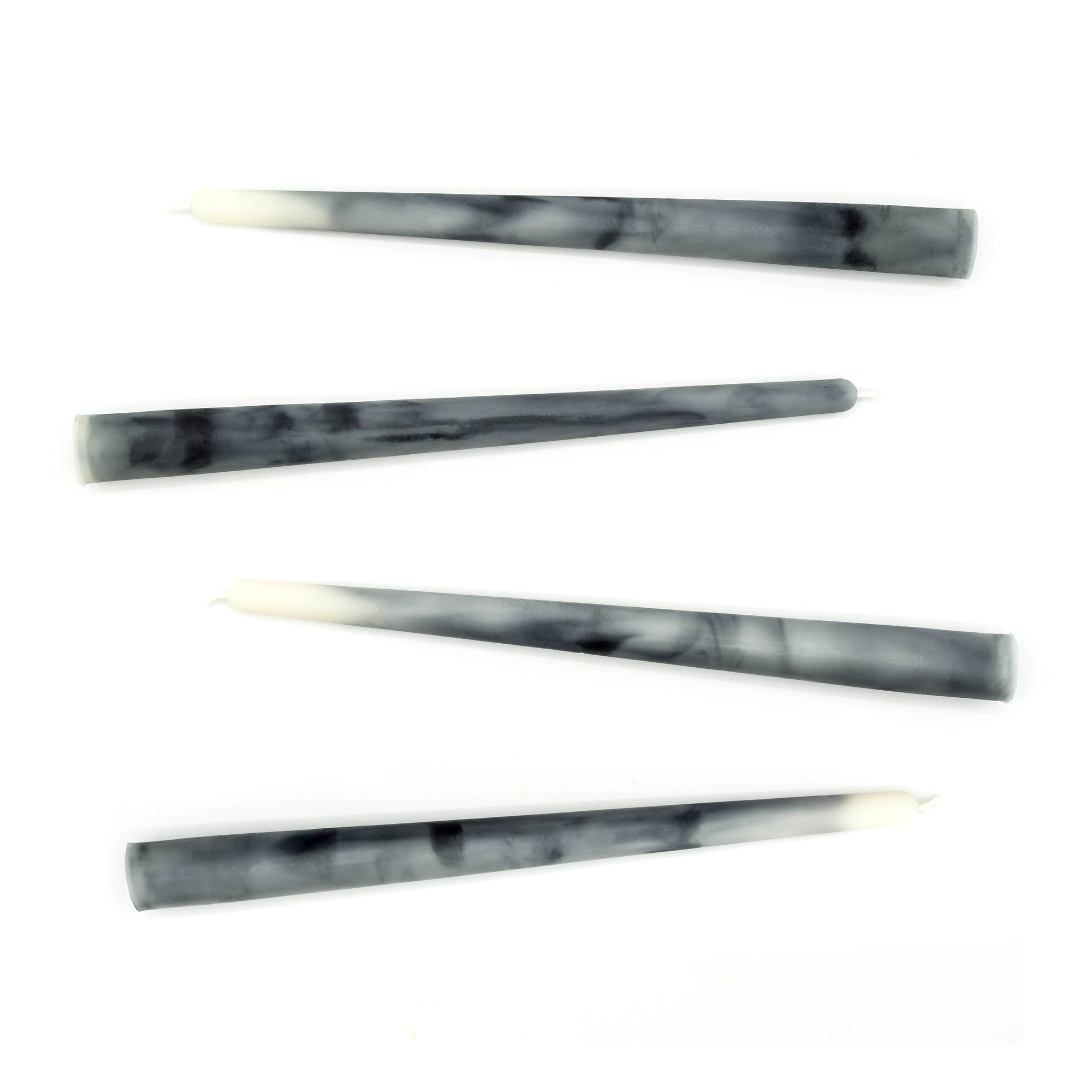 MONOCHROME MARBLE TAPERS