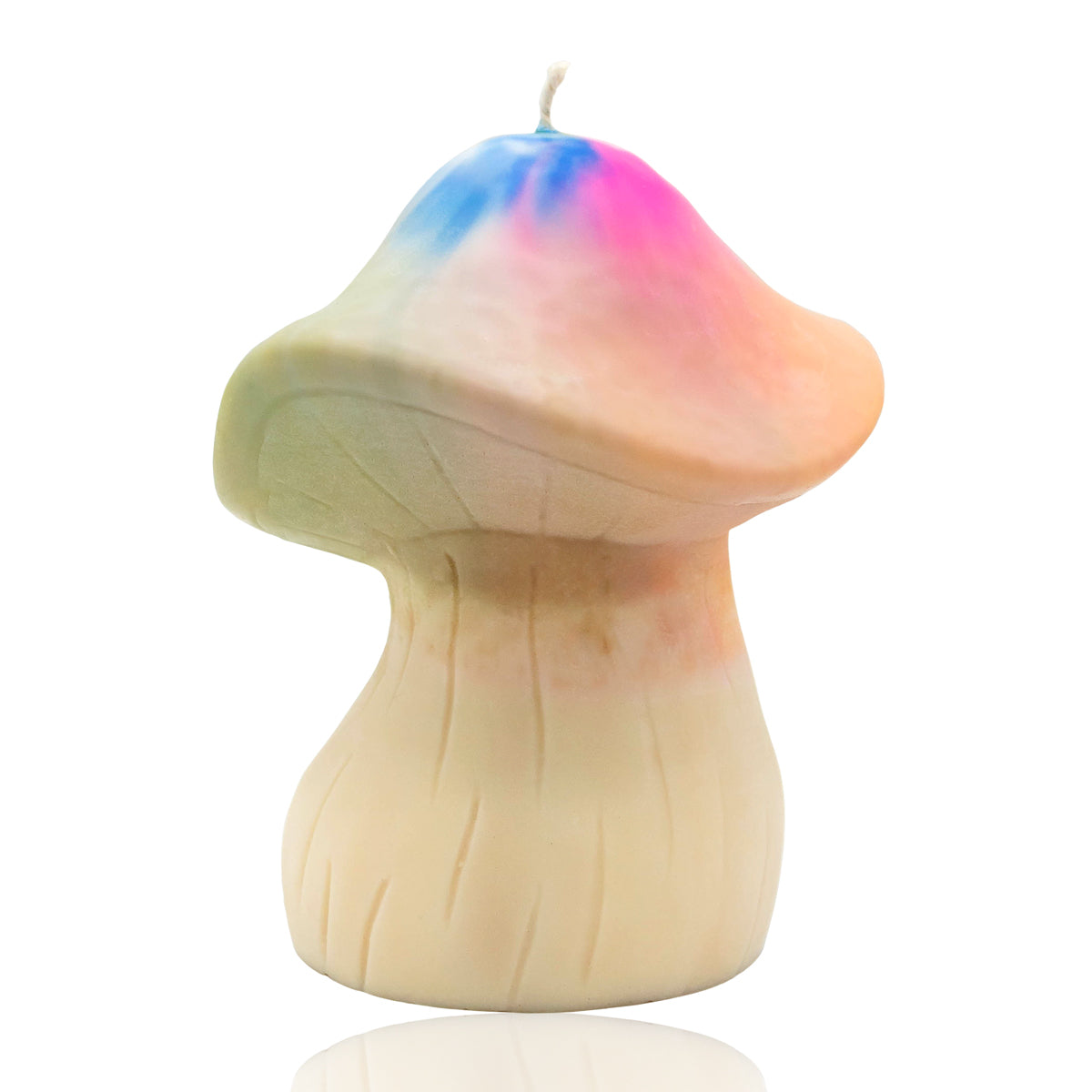 CHONKY RAINBOW MUSHROOM CANDLE