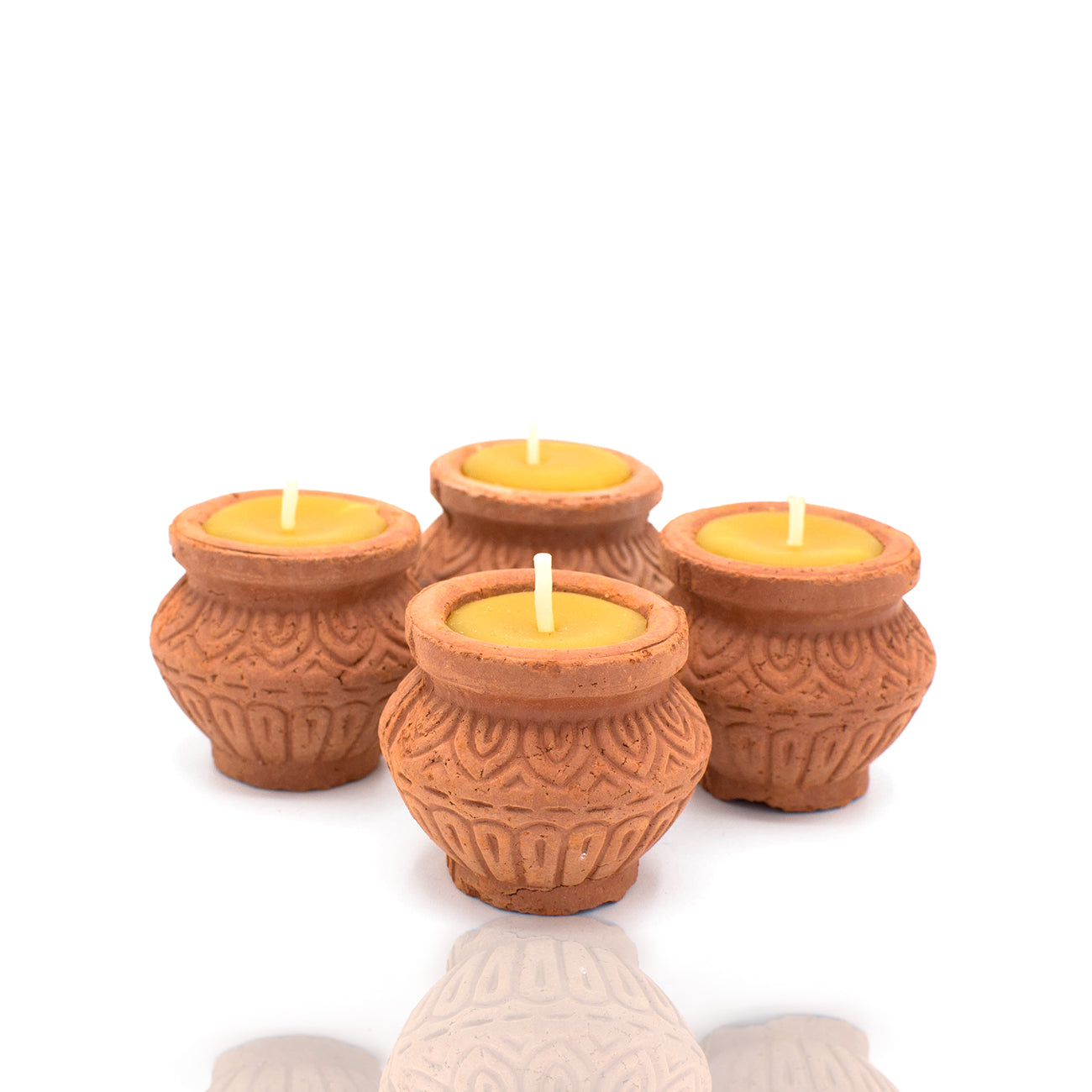 DIYA TEALIGHT BEESWAX CANDLES